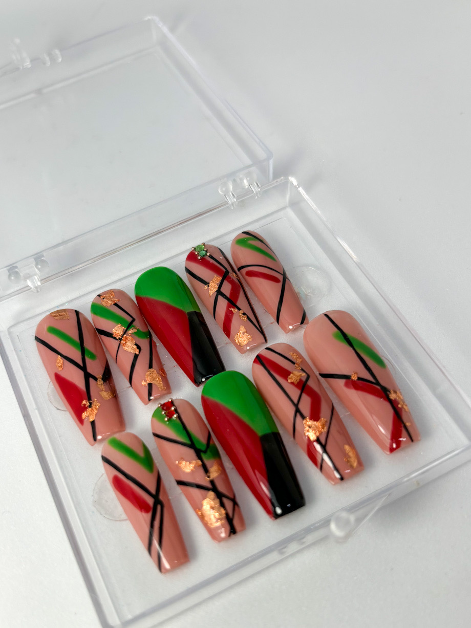 press on nails Guadeloupe