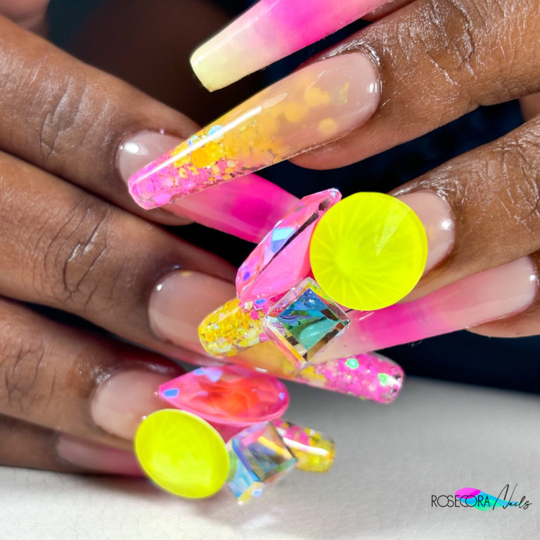 Pose gel x - taille XL - swarovski -Guadeloupe