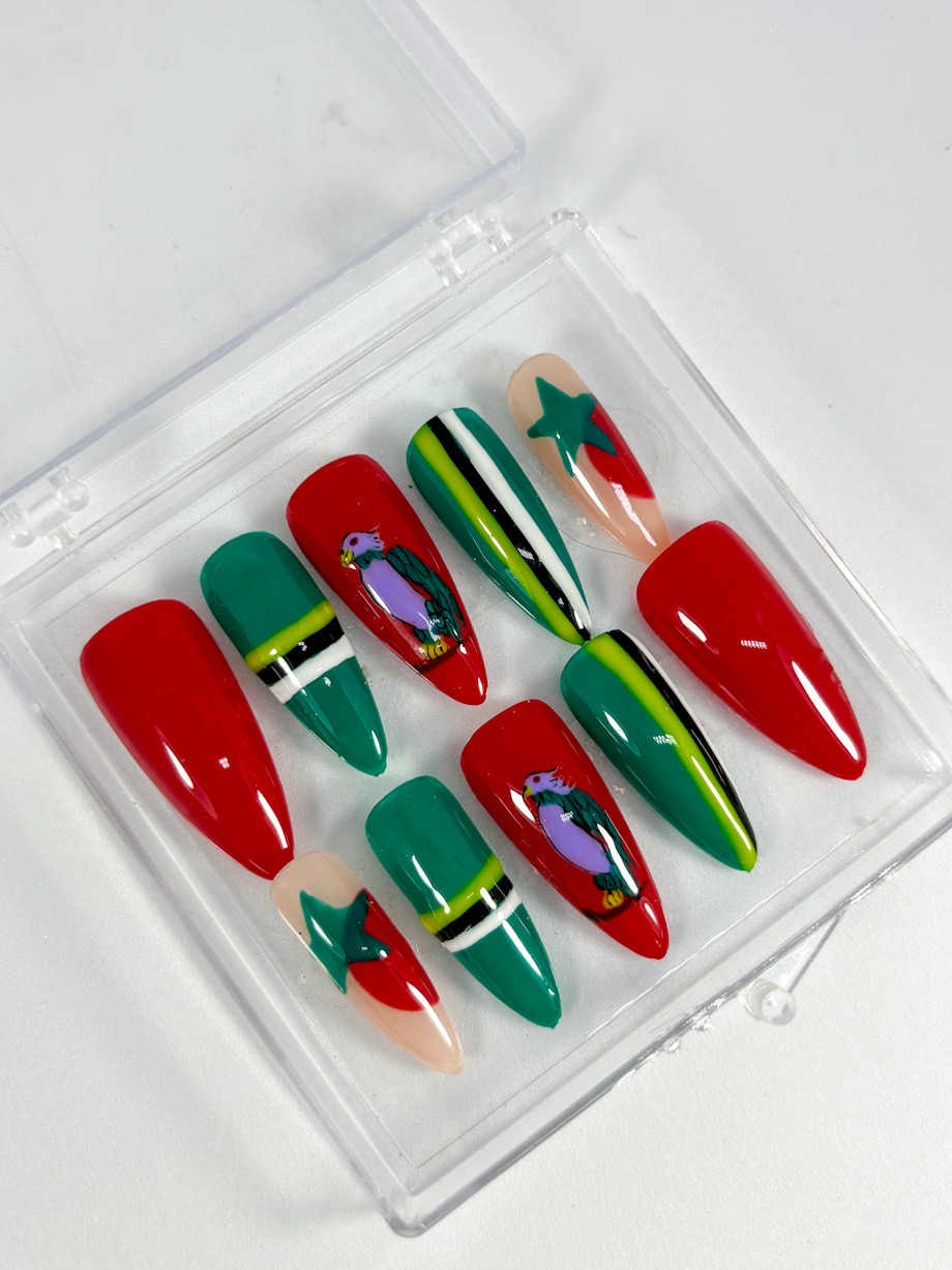 press on nails Guadeloupe