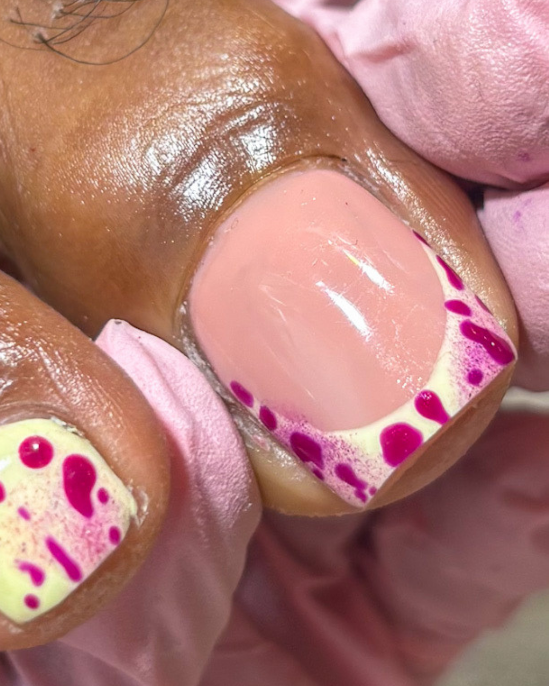 POSE GEL X GUADELOUPE - ROSECORANAILS